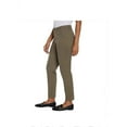 thumbnail image 2 of Banana Republic Women's High Rise Twill Pant, Green, 10, 2 of 6