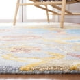 thumbnail image 4 of SAFAVIEH Metro ARABESQUE Floral Area Rug, Grey/Yellow, 8' x 10', 4 of 8
