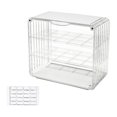 thumbnail image 4 of Vitrina de acrílico transparente CUTICAT 3 capas Blanco, 4 of 7
