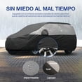thumbnail image 2 of Cubierta para Auto, Funda de Coche Exterior para SUV, Funda para Coche con Cremallera Antiarañazos, Lona para Auto Impermeable, Antipolvo, Antilluvia y Antiuv, Protege tu Coche de Arañazos., 2 of 7
