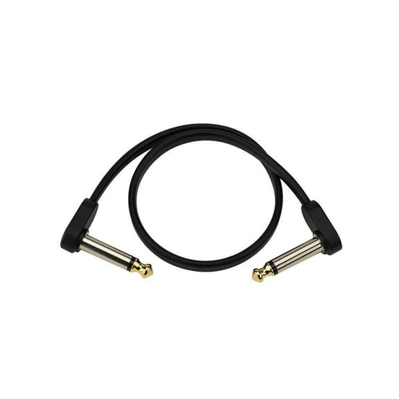D'Addario Custom Series Flat Patch Cable, 12 in