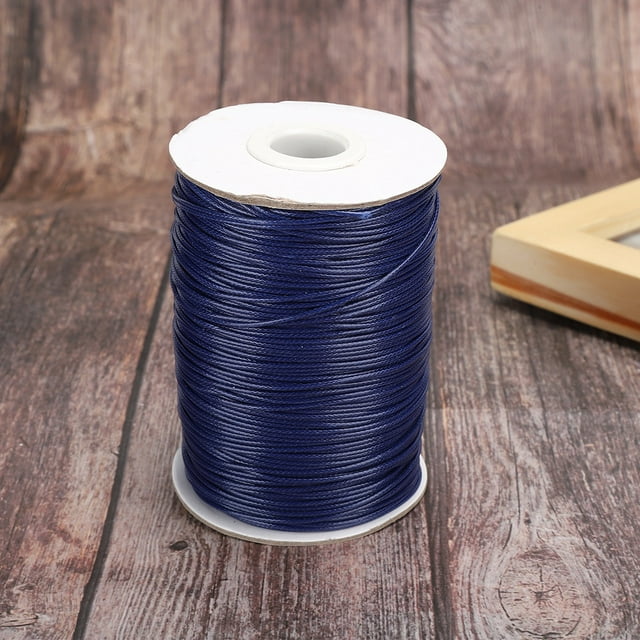 DI Wax Line,160m Wax Line DIY Wax Cotton Thread Color Wax Line Ultra Responsive