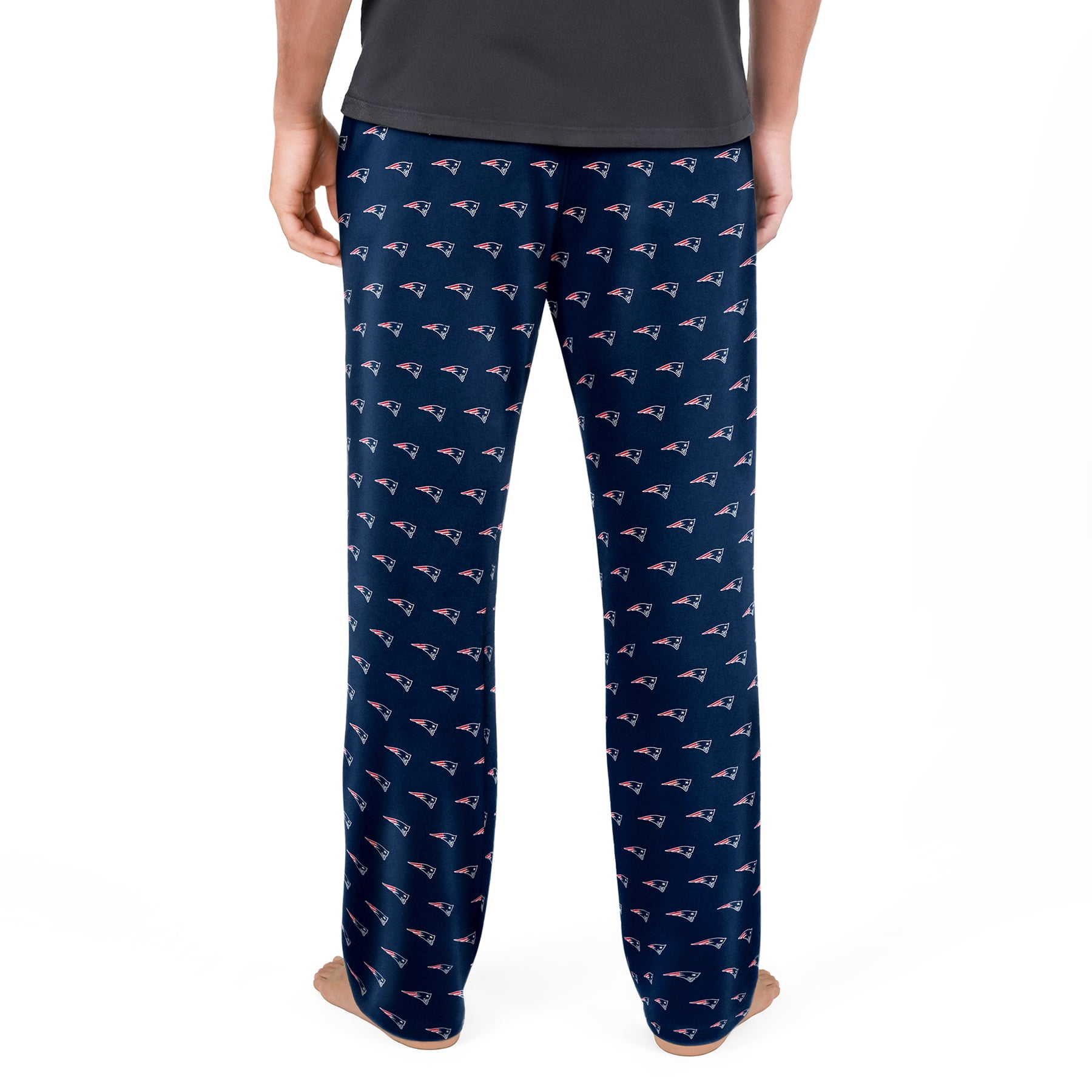 NFL Mens New England Patriots All Over Print Pajama Pants