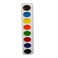 thumbnail image 2 of PEN+GEAR  Semi-Moist Watercolor Paint Set, Oval Pan with Brush, 8 Assorted Colors, 2 of 4