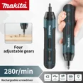 thumbnail image 2 of Makita Cordless Screwdriver:3.6V Output,280Rpm Speed,1/4" Chuck,1300mAh Battery,2-5N.m Torque-Perfect for All Screwing Tasks, 2 of 8
