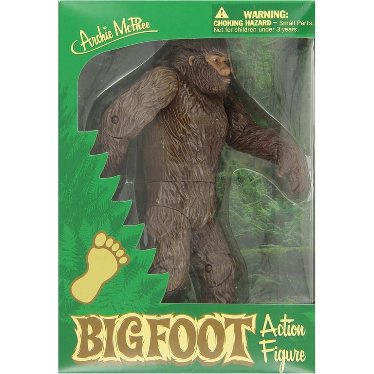 Archie McPhee Bigfoot Action Figure, Brown Collectible photo 5