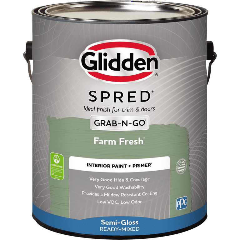 Glidden Paint Colors Green Onion