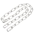 thumbnail image 1 of Unique Bargains 3mm Thick 1m Long Chain Connectors Pendant Light Fixture Chains Nickel Color 1 Set, 1 of 5