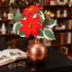 thumbnail image 5 of Ramo de Flores Artificiales de Piñas Navideñas con Asa de Flores Rojas Grandes, Agujas de Pino Artificiales, Arreglos para El Hogar, Flores Decorativas, 5 of 6