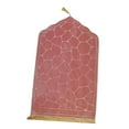 thumbnail image 4 of Prayer Rug Prayer Mat Irregular Area Rugs Worship Mat Thin Prayer Mat for Office pink, 4 of 9