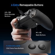 Flydigi Controller for Xbox Series X/S, One, and PC – Hall Effect Sticks, Adjustable Tension, Zero Drift, Dual Triggers, Mechanical ABXY, 6 Extra Remappable Buttons & RGB Lighting