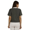 thumbnail image 4 of Moomaya Womens Peter Pan Lace Collar Top Plain Jersey Short Casual Tshirt, 4 of 8
