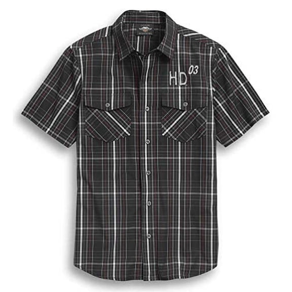 Harley-Davidson Men's Legendary Plaid Shirt - 96299-20VM - Medium