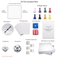 thumbnail image 2 of Kit de juego de mesa Da Vinci's Room DIY con tablero de doble cara, 2 of 6