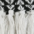 thumbnail image 2 of Arrowhead Woven Throw, 50x60" with 3" Fringe, Black, 1 Piece, 2 of 3