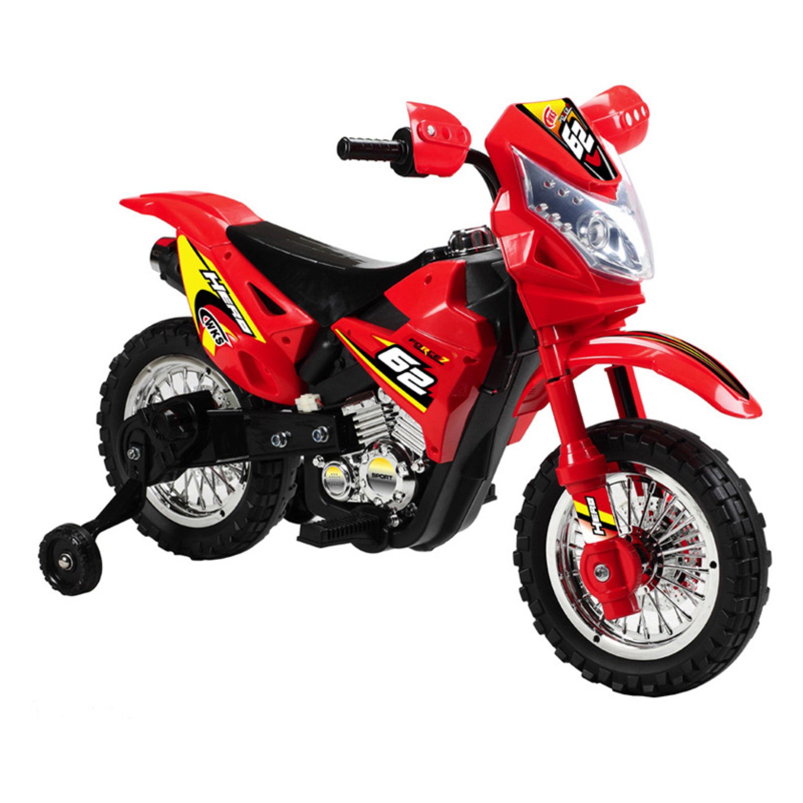 a toy dirt bike