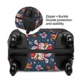 thumbnail image 2 of Pofeuu Christmas Bunny A Print Luggage Suitcase Cover Protector Luggage Washable Covers Aesthetic for 18/24/28/32 inch Luggage（No luggage included）-X-Large, 2 of 7