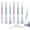 6pcs, variant on Syringe Shaped Gel Ink Pens, Novelty Ballpoint Pens 0.38mm Black Ink for Office Supplies Funny Design