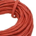 thumbnail image 3 of Uxcell Raffia Paper Craft Rope Packing Rope 10.9 Yards Twisted Paper Orange Red, 3 of 5