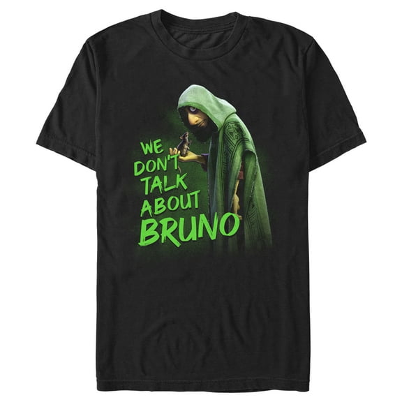 Men's Encanto We Don't Talk About Bruno Graphic Tee Black 3X Large