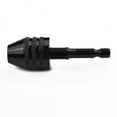thumbnail image 6 of 1PC Keyless Drill Bit Chuck Adapter 1/4 Hex Shank For Impact Driver & Adapter, 6 of 7
