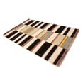 thumbnail image 3 of Multicolored Stripes 5X8 Hand-Tufted Modern Rug, 3 of 11