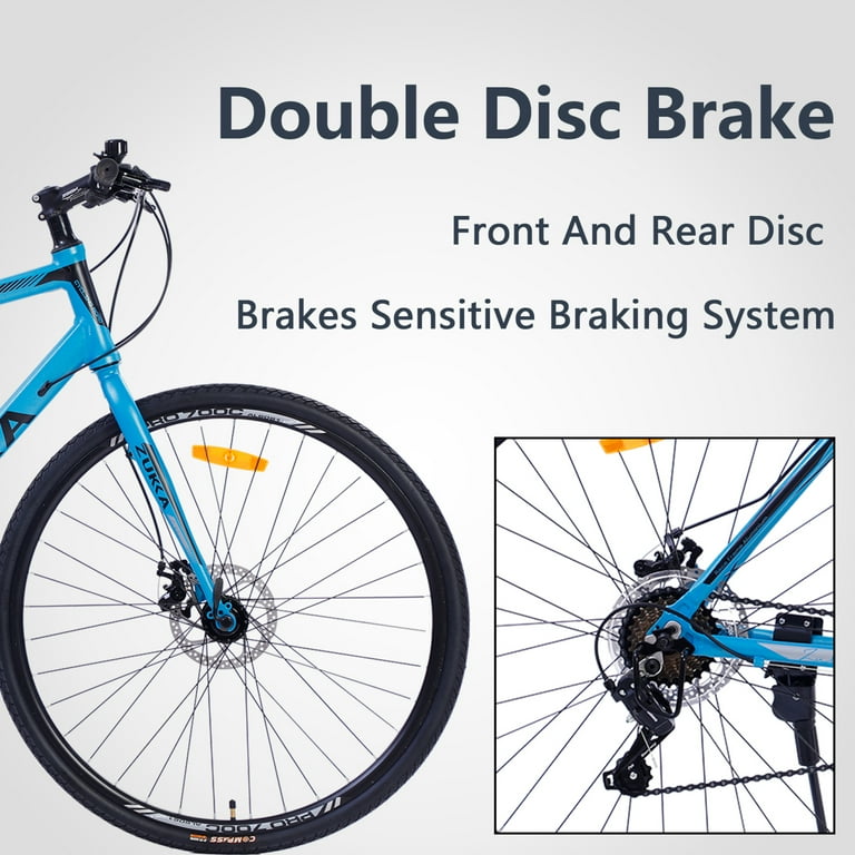 21 Speed Hybrid Bike Disc Brake 700C Road Bike with Aluminum 21 Speed Hybrid Bike Disc Brake 700C Road Bike with Aluminum