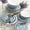 Light Blue, variant on AELS 12 Pcs , Light Blue, Navy Melamine Dinnerware Set, Lightweight Tableware, BPA Free & Dishwasher Safe, Indoor Outdoor Use