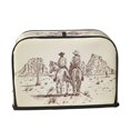 thumbnail image 2 of Haiem Cowboys Riding Horses Print Toaster Covers 2 Slice Wide Slot,Bread Dust Cover & Fingerprint Protection,Bread Machine Cover,Appliance Covers, 2 of 7
