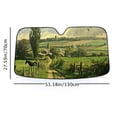 thumbnail image 6 of Awypu Horse Best UV Ray Visor Protector Prevent Your Car from Sun Heat & Glare for Vehicle SUV Truck 51.18*27.59 in, 6 of 7