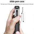thumbnail image 4 of Magnetic Hinge Case Compatible With Samsung Galaxy Z Fold 4, Hard Pc Cover With Slide Pen Slot & Front Glass Film, 4 of 5