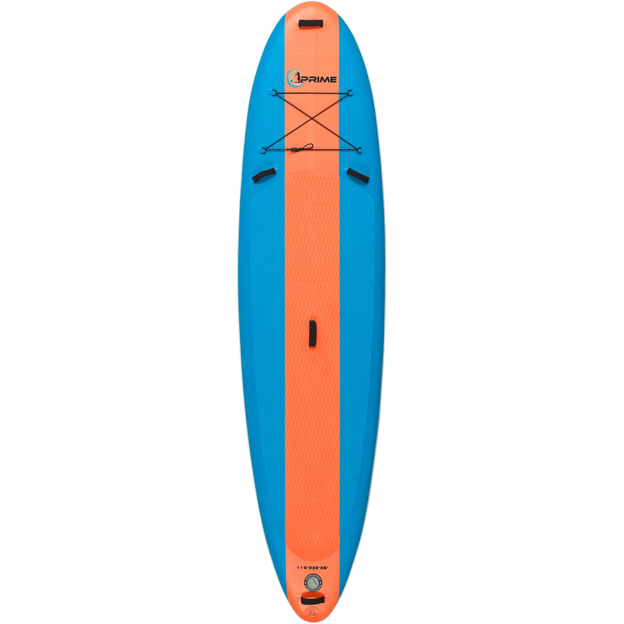 Prime Paddle Boards 11'6 Inflatable SUP Package with Board, Adjustable Paddle, High Pressure Pump, Travel bag, Fins and Repair Kit (NEW) - Walmart.com