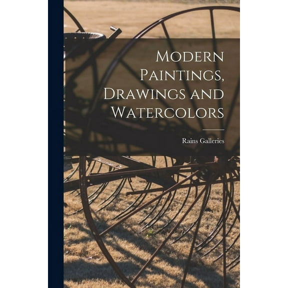 Modern Paintings, Drawings and Watercolors, (Paperback)
