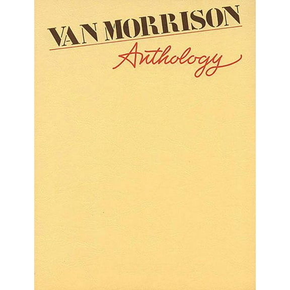 Van Morrison -- Anthology : Piano/Vocal/Chords (Paperback)