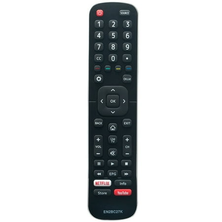 New EN2BC27K Replacement Remote Control Applicable for Hisense TV
