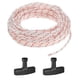 thumbnail image 1 of Cuerda de arranque de retroceso Uxcell 5mm 10m Cuerda de nylon con mangos Blanco Rojo, Negro, 1 of 1