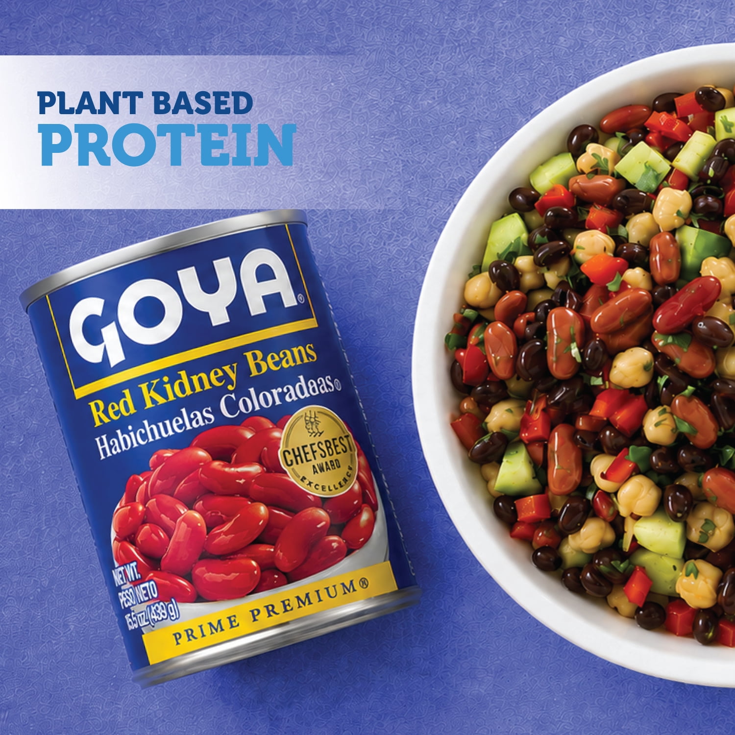 (4 pack) GOYA Red Kidney Beans, 29 oz Can