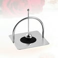 thumbnail image 2 of HERFIER Stainless Steel Flat Napkin Holder Household Simple Tissue Countertop Stand with Pressure Bar for Kitchen Bedroom 4.72x4.72x4.72in, 2 of 8