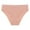 Pink, variant on Yuzhih Women's Underwear Solid Color Knitted No Show Breathable Underwear Panties Stretchy y Bikini G String