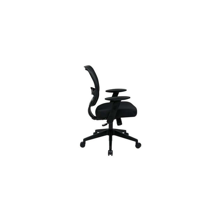 Office Star™ Professional Air Grid® Mid-Back Mesh Chair, Black