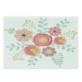 thumbnail image 1 of Floral Cutting Board, Vintage Traditional Style Hand Drawn Flowers and Leaves Composition in Pastel Tones, Decorative Tempered Glass Cutting and Serving Board, in 3 Sizes, by Ambesonne, 1 of 2