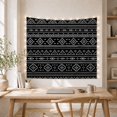 thumbnail image 5 of Geometric Organized Into With Horizontal Bands Motifs Crisp, Mystical Fantasy for Space Lovers, Galaxy Room Decor, Housewarming Gift, Tapestry Wall Hanging for Bedroom and Dorm, 5 of 7