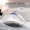 thumbnail image 4 of Yayeee Pillowcase Standard Size Set of 2 Satin Wrinkle Resistant Pillow Case, Moon House, 4 of 7