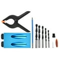 thumbnail image 1 of 15° Guide de Perçage 34PCS Gabarit de Poche pour Menuisier pour Jointure, 1 of 8