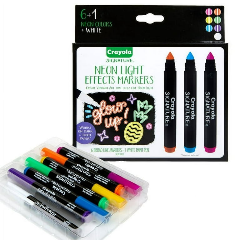 Crayola Crayola mini Neon Marker Maker - 36 Markers with Clips Caps