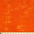 thumbnail image 2 of Cotton Grunge Moda Fabrics Brushed Textured Solid Pumpkin Orange Cotton Fabric Print by the Yard (30150-285), 2 of 2