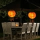 thumbnail image 4 of Lámpara Linterna solar LED de 10 pulgadas, impermeable, para colgar al aire libre, luz de globo (naranja) Ndcxsfigh Nuevos Originales, 4 of 9