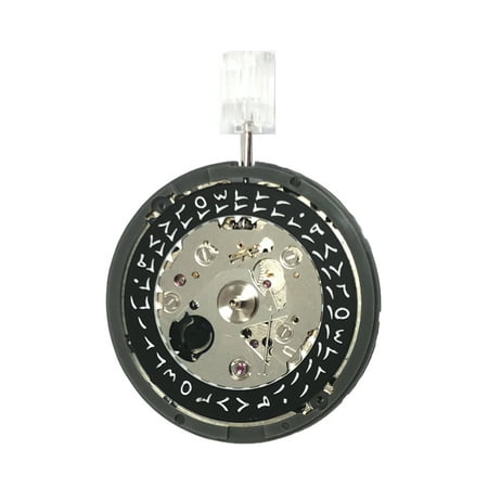 

Arabic NH35 Automatic Mechanical Movement Disc At 3.0 Mod Replace Mechanism NH35A 24 Jewels High Accuracy Black