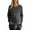 Dark Gray, variant on Diufon Women's Maternity Tops Soft Long Sleeve Pregnancy Tunic Blouses Crew Neck Striped Knitted Sweater Top