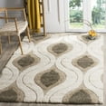 thumbnail image 1 of SAFAVIEH Florida Declan Geometric Swirls Shag Area Rug, 1 of 4